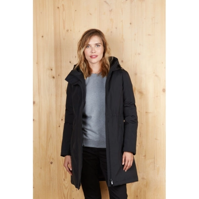 ALFI WOMEN - WARM JACKET - Kolor Deep Black