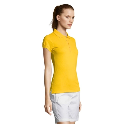 PASSION - Damskie POLO 170g - Kolor Dorado