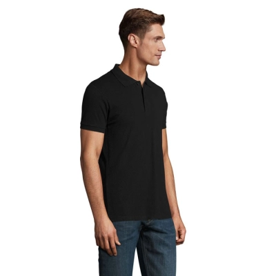 PERFECT MEN - Polo 180g - Kolor Czarny