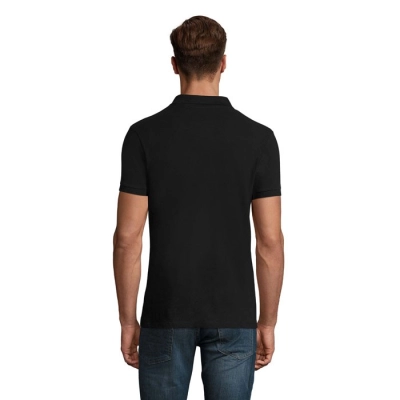 PERFECT MEN - Polo 180g - Kolor Czarny