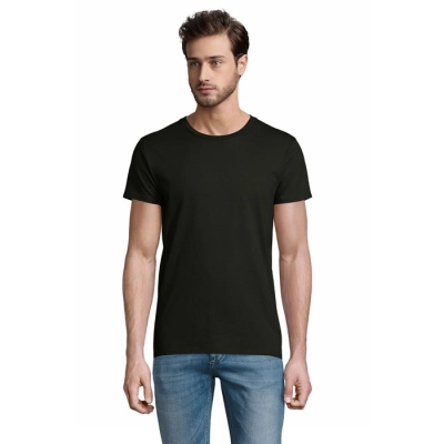 PIONEER MEN - Koszulka męska PIONEER 175g - Kolor Deep Black