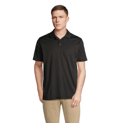 PITCHER - UNISEX POLO - Kolor Czarny