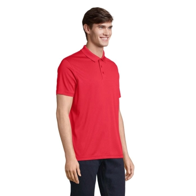 PITCHER - UNISEX POLO - Kolor Czerwony
