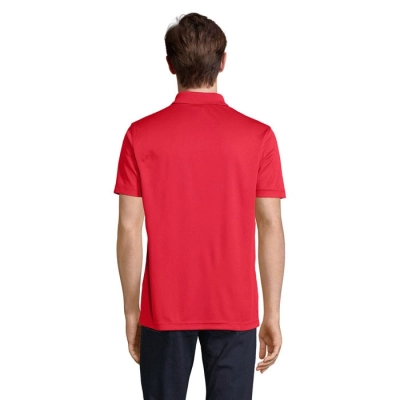 PITCHER - UNISEX POLO - Kolor Czerwony