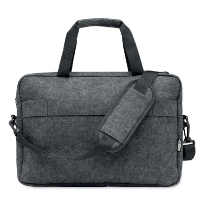 PLANA 15-cal torba na laptop z RPET kolor szary