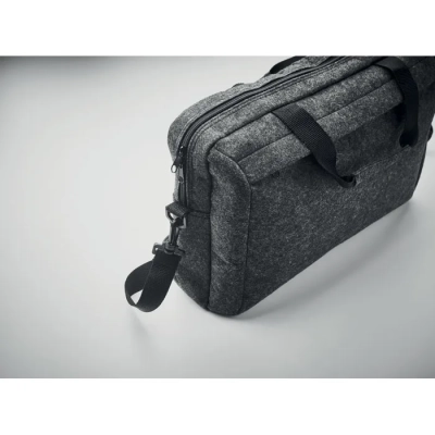 PLANA 15-cal torba na laptop z RPET kolor szary