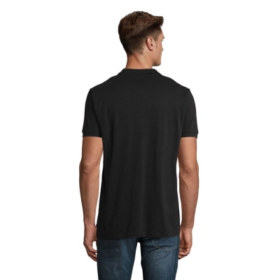 PLANET MEN - polo 170g - Kolor Czarny