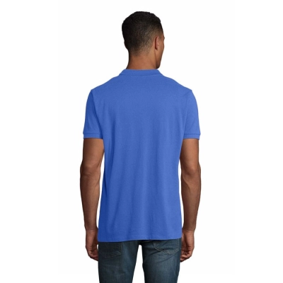PLANET MEN - polo 170g - Kolor Niebieski