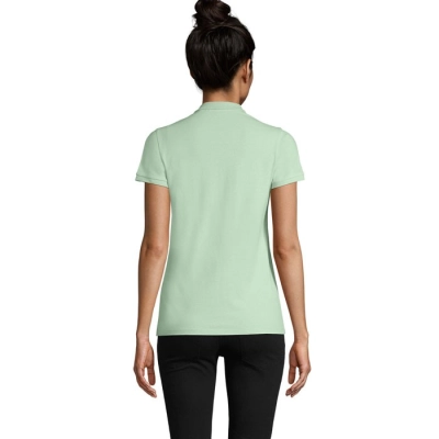 PLANET WOMEN - polo 170g - Kolor Frozen Green