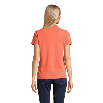 PLANET WOMEN - polo 170g - Kolor Pop Orange