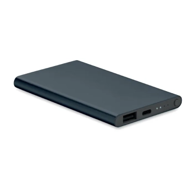 POWERFLAT C - Power Bank 4000 mAh typ C - Kolor Francuski Granat