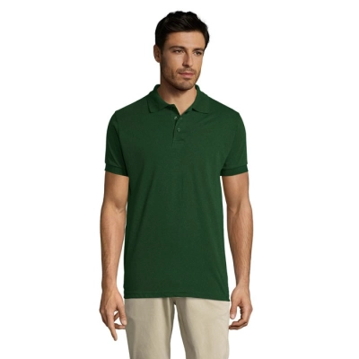 PRIME MEN - PRIME Męskie polo 200g - Kolor Ciemno-Zielony