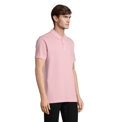 PULSE - UNISEX POLO - Kolor Cukierowy Róż