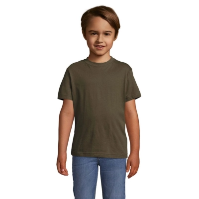 REGENT KIDS - REGENT Dziecięcy T-SHIRT - Kolor Army