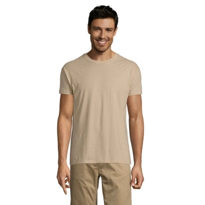 REGENT - Koszulka REGENT Unisex 150g - Kolor Sand