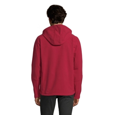 REPLAY MEN - REPLAY męski softshell 340 - Kolor Pepper Red