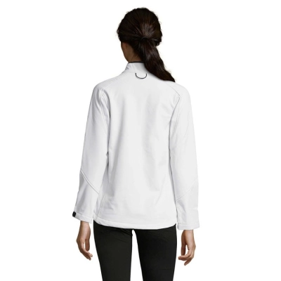 ROXY - Damski softshell 340g - Kolor Bialy