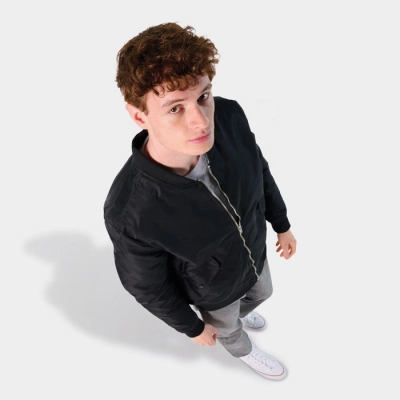 REBEL - UNISEX FASHION BOMBER - Kolor Czarny