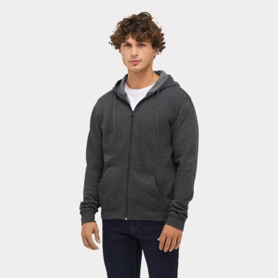 STONE - UNI HOODIE 260g - Kolor Charcoal Melange