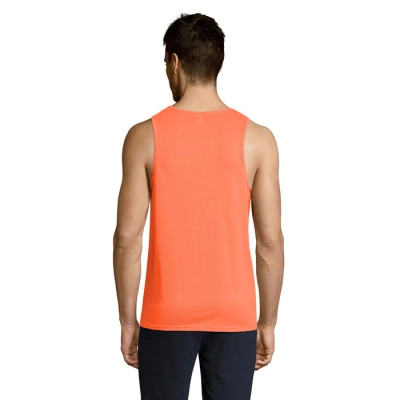 SPORTY TT MEN - TANK TOP - Kolor Neonowy Pomarańczowy