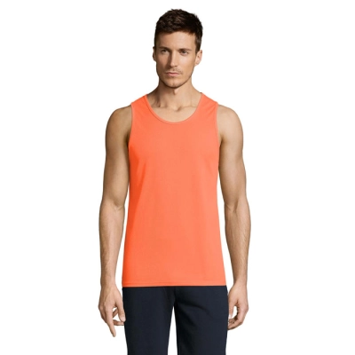 SPORTY TT MEN - TANK TOP - Kolor Neonowy Pomarańczowy