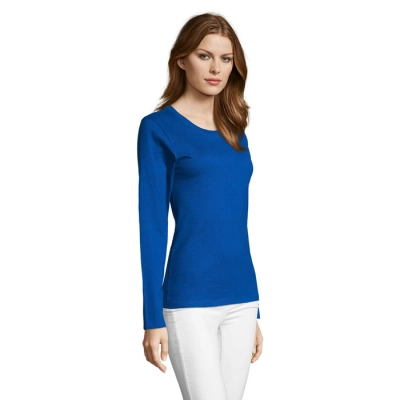 IMPERIAL LSL WOMEN - IMPERIAL damska bluzka 190 - Kolor Niebieski