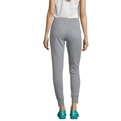 JAKE WOMEN - JOG PANTS - Kolor Szary Melanż 2