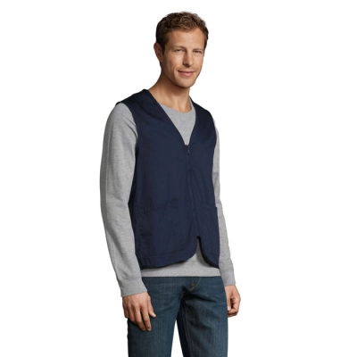 WALLACE - UNISEX BODYWARMER - Kolor French Navy