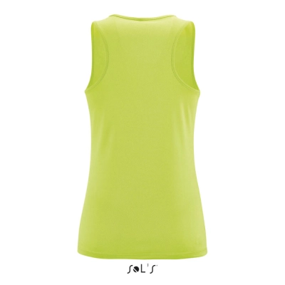 SPORTY TT WOMEN - TANK TOP - Kolor Apple Green