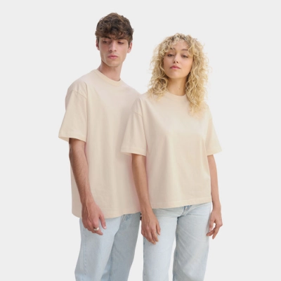 BOXY MEN - T-SHIRT OVERSIZE - Kolor Linen Twin