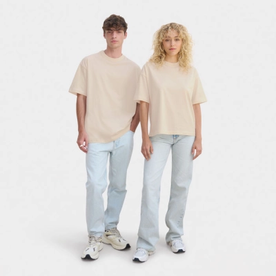 BOXY MEN - T-SHIRT OVERSIZE - Kolor Linen Twin