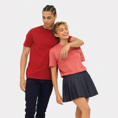 LEGEND - T-SHIRT - Kolor Folk Pink Twin