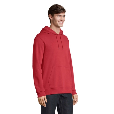 CONSTELLATION - HOOD SWEAT - Kolor Folk Red Twin