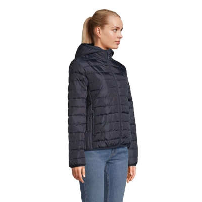 STREAM HOODED WOMEN - PARKA - Kolor French Navy