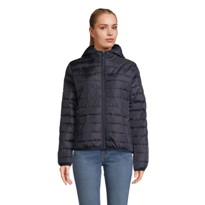STREAM HOODED WOMEN - PARKA - Kolor French Navy