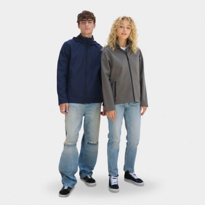 RACE HOODED MEN - RACE MEN HOODED JACKET - Kolor French Navy