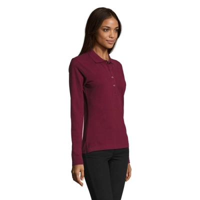 PODIUM - WOMEN'S POLO 210 - Kolor Burgundy