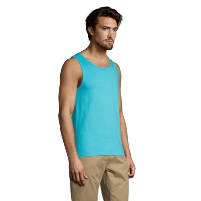 JUSTIN - MEN'S TANK TOP 150 - Kolor Niebieski Atol