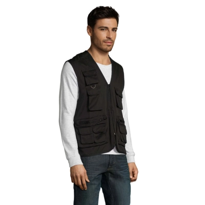 WILD - POCKET REPORTER JACKET - Kolor Czarny