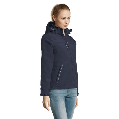 ROCK WOMEN - WINTER SOFTSHELL - Kolor French Navy