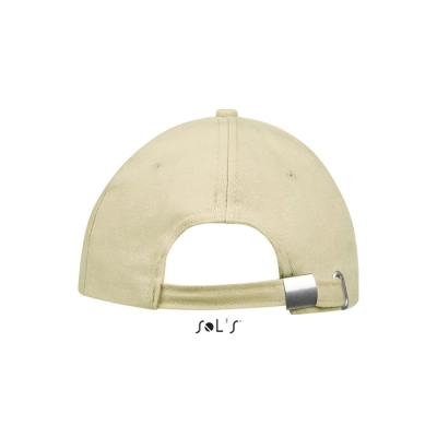 BUFFALO - SIX PANEL CAP - Kolor Beige