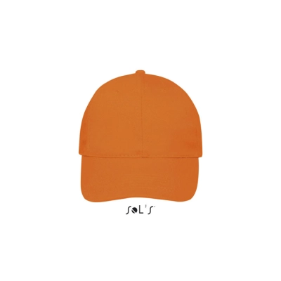 BUFFALO - SIX PANEL CAP - Kolor Pomaranczowy