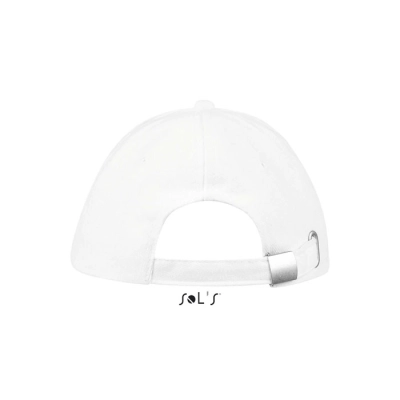 BUFFALO - SIX PANEL CAP - Kolor Bialy