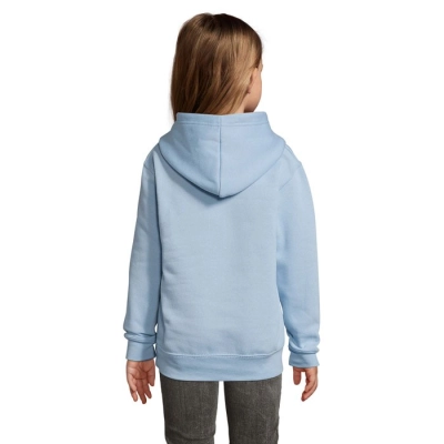 SLAM KIDS - Bluza z kapturem SLAM KIDS - Kolor Blekitny