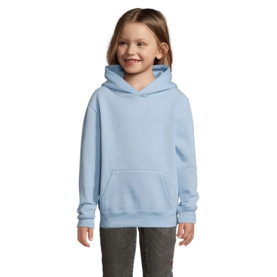 SLAM KIDS - Bluza z kapturem SLAM KIDS - Kolor Blekitny