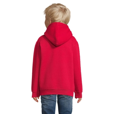 SLAM KIDS - Bluza z kapturem SLAM KIDS - Kolor Czerwony