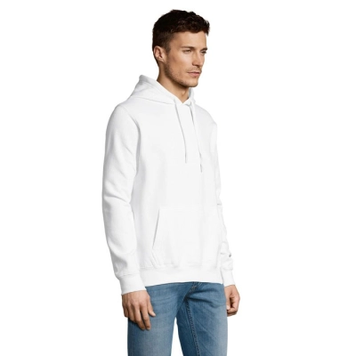 SLAM - Uni Bluza z kapturem - Kolor Bialy