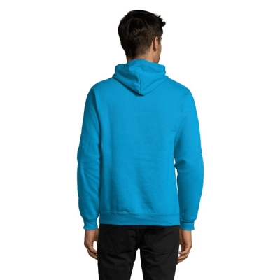 SNAKE - Bluza z kapturem SNAKE - Kolor Aqua