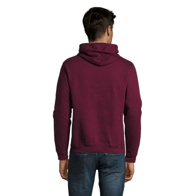 SNAKE - Bluza z kapturem SNAKE - Kolor Burgundy