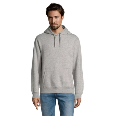 SPENCER - męska bluza 280g - Kolor Szary Melanż 2